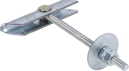 M8 tuimelplug met schroefdraad - 8 x 100mm - Gegalvaniseerd