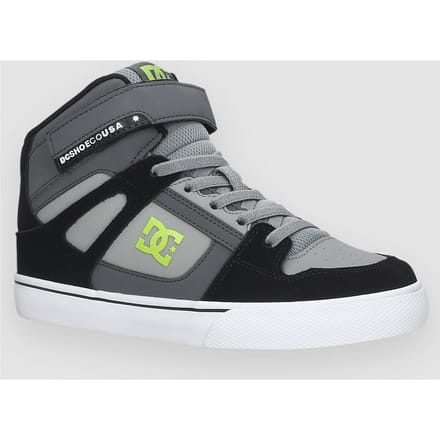 DC Pure High-Top EV Kids Skate Schoenen zwart