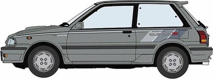 Hasegawa Modelbouwpakket Auto - 20473 Toyota Starlet EP 71 Turbo S Plastic - 1:24 - Modelbouw
