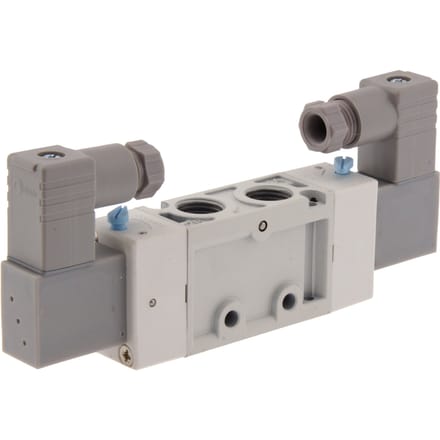 NPT 1/4'' 110V AC 5/2-Way Bi-stabiel Magneetventiel 2-8bar MVSC1