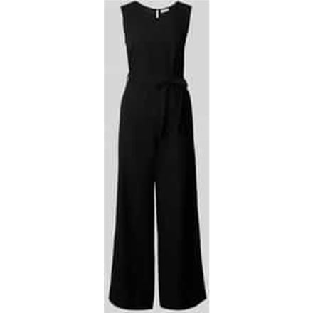 Jumpsuit met druppelvormig rugdecolleté aan de achterkant