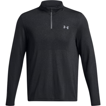 Under Armour Heren Stride Korte Rits Top (Grijs)