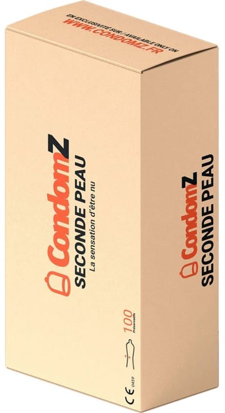 CondomZ Seconde Peau / Second Skin 100 condooms