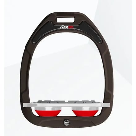 Plat Grip Stevige Bruin/Grijs/Rood Flex-On Green Composite