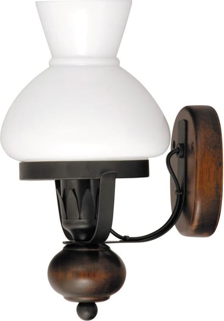 RABALUX PETRONEL - Wandlamp voor binnen - IP20 / E27 / 230V - Zwart