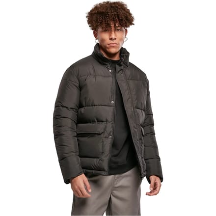 Urban Classics - Short Puffer Jacket - M - Zwart