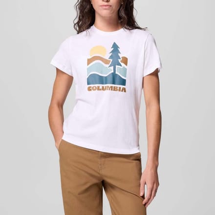 COLUMBIA RUBY SPRINGS GRAPHIC FIT Wit L EU