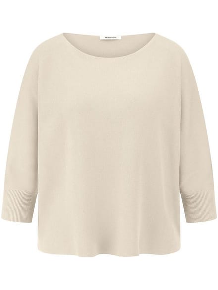 Trui boothals Van Peter Hahn wit