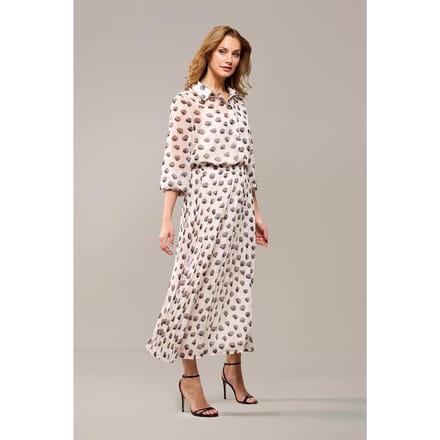 Nikita Plisse Rok Off White