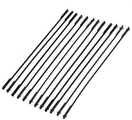 Solidchoice - Set van 12 Scrollzaagbladen 5 Inch voor Houtbewerking