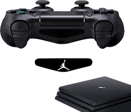 Gadgetpoint - Controller Stickers voor PS4, PlayStation 4 - Performance Gaming Skin - Bescherming Accessoires - Basketball