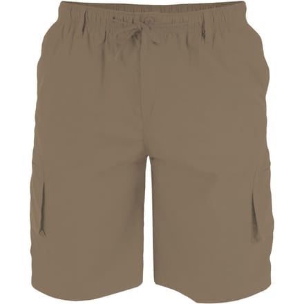 Duke Heren D555 Nick Cargo Shorts met Elastische Taille M zand
