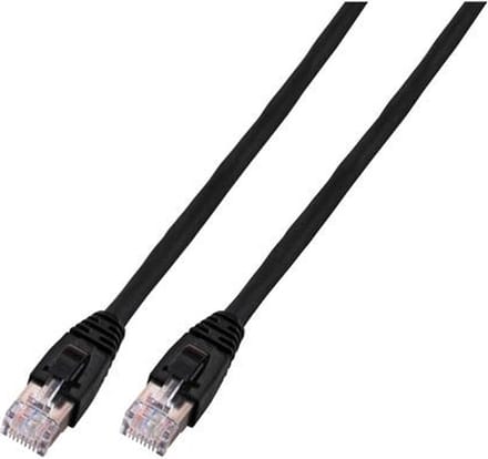 EFB NORDIC EFB-Elektronik patch cable - 10 m - black - Zwart - 10m