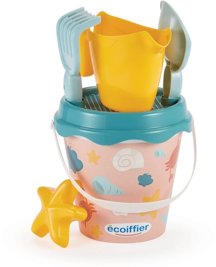 Ecoiffier Ocean bucket set 6 pieces.