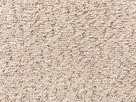 Vente-unique Set van 6 stoelen van teddystof en rubberhout - Taupe - TORIEL