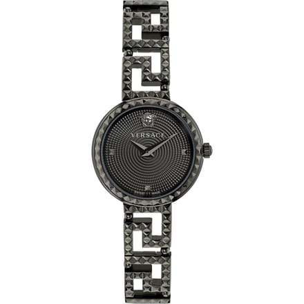 Versace Greca Goddess VE7A00123 Horloge - Staal - Grijs - Ø 28 mm