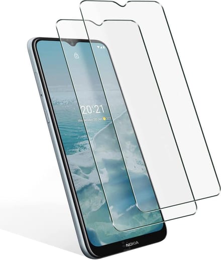 Screenprotector Glas - Tempered Glass Screen Protector Geschikt voor: Nokia G20 / Nokia G10 - 2x