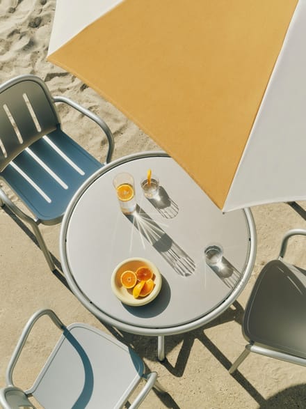 HAY Tafel Deville - HAYDevilleSilvergrey - Ø55 x H74