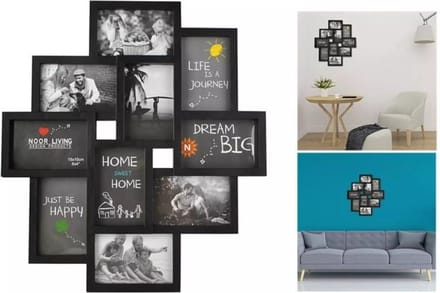 Fotolijst voor 10 foto's | Grote Multi Frame |