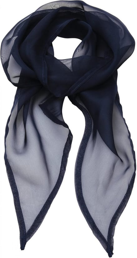 Premier Ladies Chiffon Scarf PR740 - Navy - One size