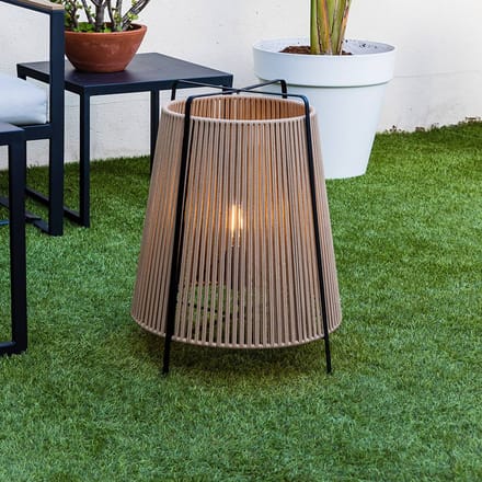 FARO BARCELONA Terraslamp Akane, beige