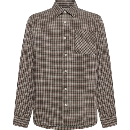 Geruit overhemd met lange mouwen KnowledgeCotton Apparel Dune