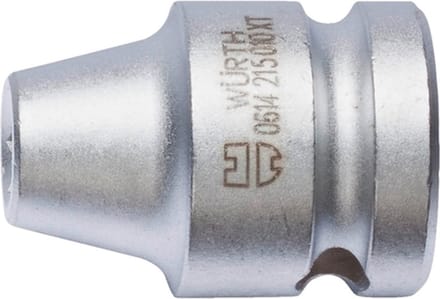 Wurth - Verloopstuk DIN 7427 (1/2) - Verbindingsstuk DIN 7427 1/2" x 1 st -