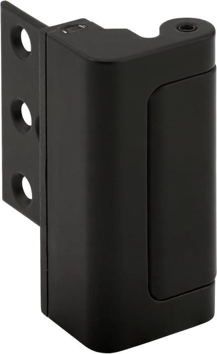 Deurblokker - Deurstoppers - Deuren Beveiligen - Modern Design - 6.2 x 4.1 x 7.6 cm - Mat Zwart