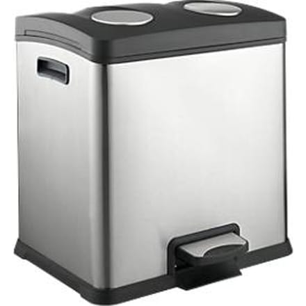 Afvalsorteersysteem, 2-voudig, 24 liter