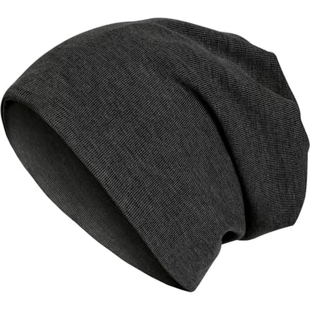 MSTRDS - Rib 2in1 Beanie black one size Beanie Muts - Zwart