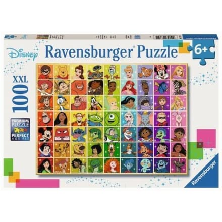 Ravensburger puzzel Disney collage - Legpuzzel - 100 XXL stukjes