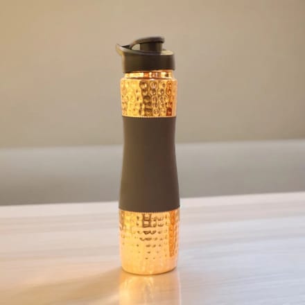 Koperen drinkfles Levensboom