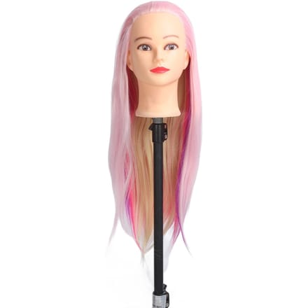 Haar Oefenpop Hoofd Kapper Cosmetologie Mannequin Oefenhoofd 4 Kleuren beige