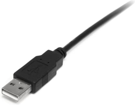 New Age Devi - USB-2.0-aansluitkabel A-connector ,- Mini-B-connector (B8 Pin) 0,75 M Zwart