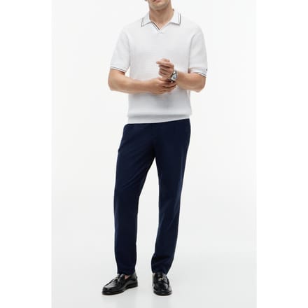 Tommy Hilfiger Dc Airdot Pants Navy Iris Größe: W33L34 | Hosen Outlet | Herren | Violett