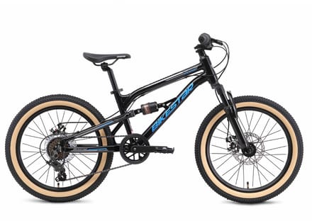 Bikestar Alu MTB Fully, 7 speed, 20 inch, groen