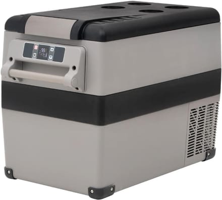 Draagbare Koelbox - Kampeer Koelkast - Buitenactiviteiten - Efficiënte Compressor Koeling - 35 Liter - Grijs