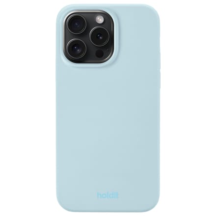 Phone case silicone Mineral Blue iPhone 15 Pro Max