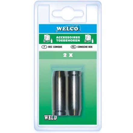 Welco Conische Bekken Voor Halfautomaat 18mm 2 Stuks