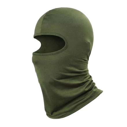 Somstyle Helmmuts - Balaclava - Motor / Scooter Bivakmuts - Donkergroen