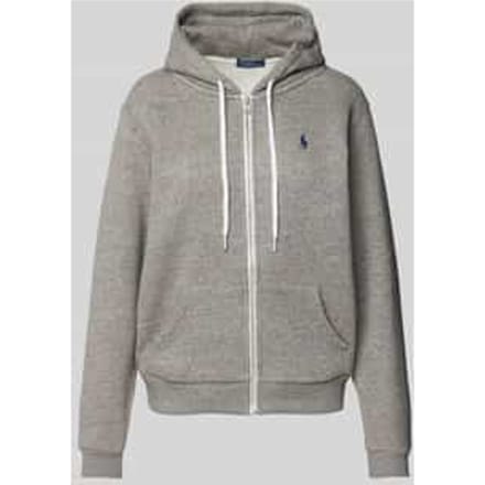 Sweatjack met logostitching