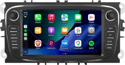 CarPlay autoradio geschikt voor Ford S-max | 2007 t/m 2011 | Android 13 | Draadloos Apple CarPlay & Android Auto | 2GB + 32GB | QuadCore processor | Denago DNG-332 | 2025 model | 2007 2008 2009 2010 2011 | Bluetooth & Wifi