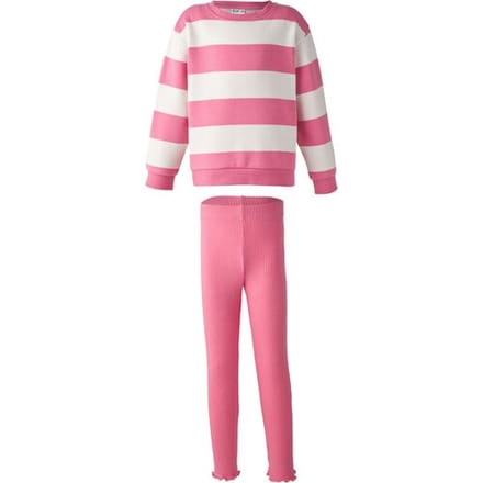 LUPILU Kinder kledingset 2-delig (Roze, 98/104)