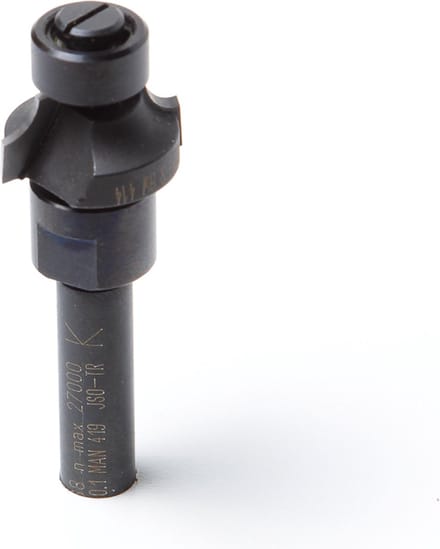 JSO-TR Afrondfrees met lager  R=4.0 met lager 12mm