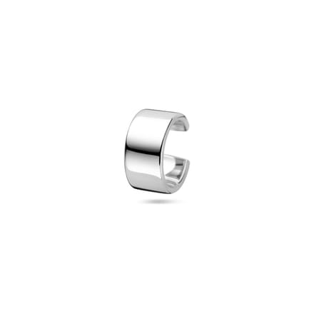 Zilveren gerhodineerde ear cuff 11 mm - 1341288
