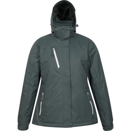 Mountain Warehouse Dames/Dames Bracken Extreme 3 in 1 Waterdichte Jas (Groen)