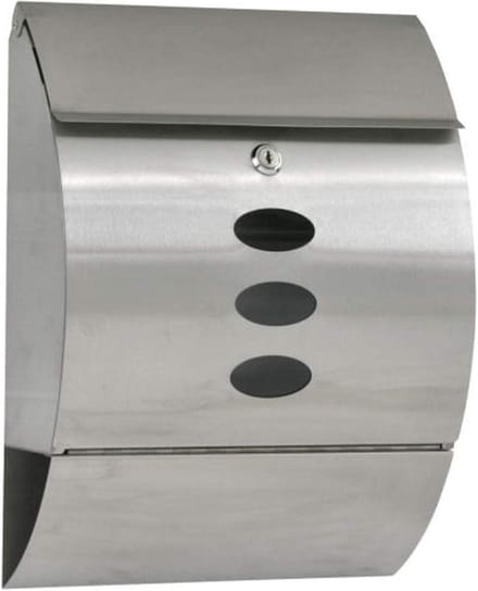 Stainless Steel Mailbox - Outdoor Hanging Mailbox for Durable Metal Delivery