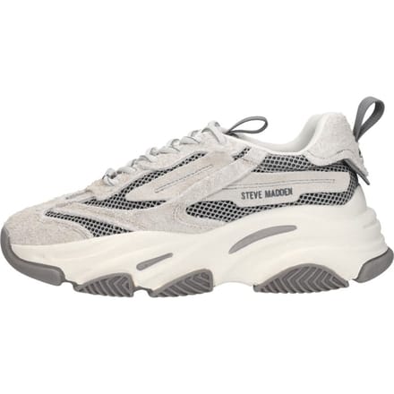 Steve Madden Possession Sneakers Laag - Grijs - Maat 42