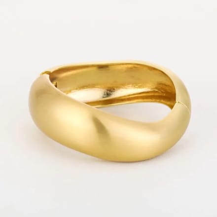 Bijoutheek Armband (Sieraad) Bangle Bold Organisch Goud