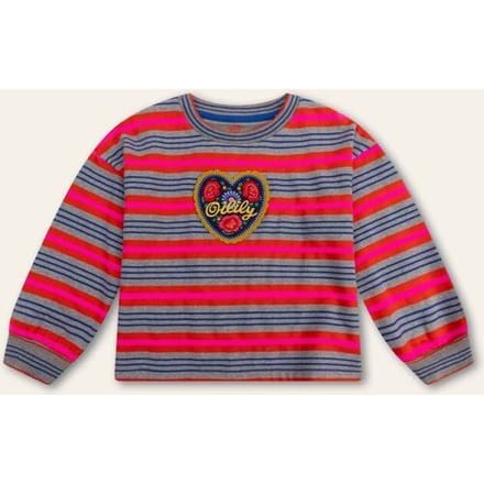 Oilily Hak Sweater- maat92/2T Forged Iron